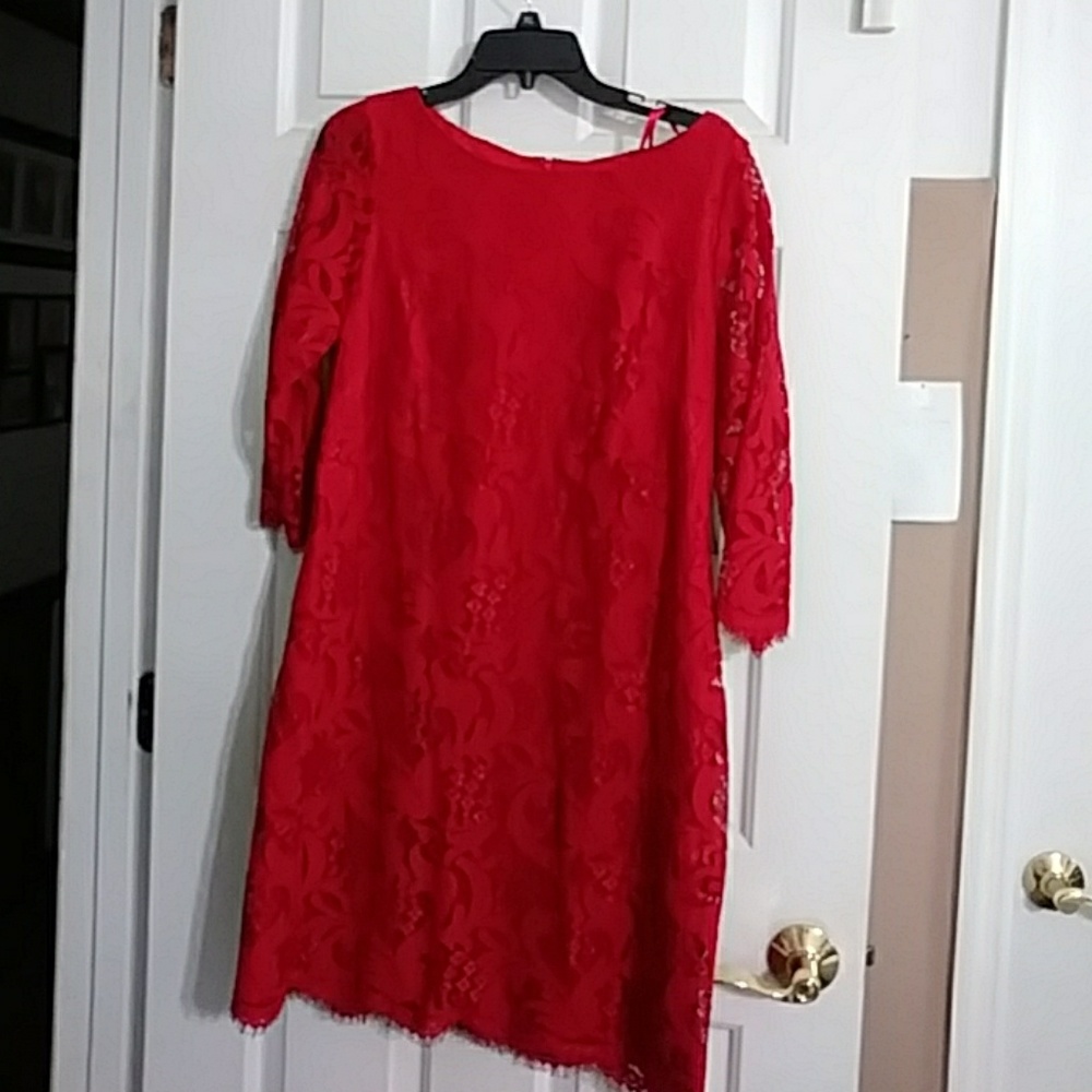 Beautiful Red Lace dress